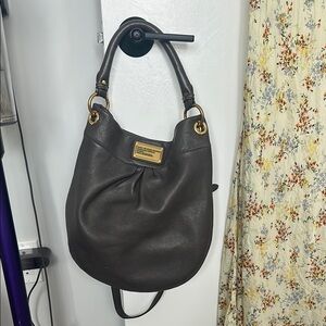 Marc Jacobs Black Hobo Bag with Sleek Leather Design